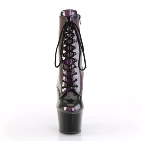 ADORE-1020SHG Black & Purple Calf High Boots Black & Purple Multi view 5