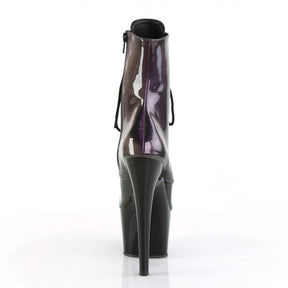 ADORE-1020SHG Black & Purple Calf High Boots Black & Purple Multi view 3