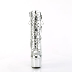 ADORE-1043 Calf High Boots Silver Multi view 5