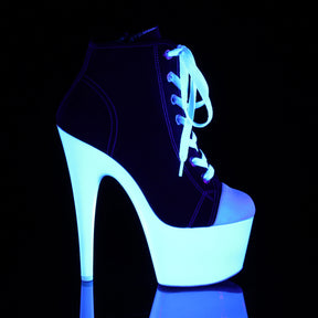 ADORE-700SK-02 Ankle Boots Black & White Multi view 2