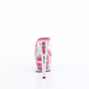 ADORE-701FL Peep Toe High Heel Pink Multi view 3