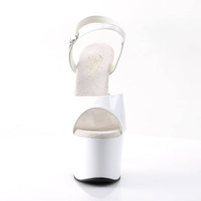 ADORE-709 White Open Toe High Heels
