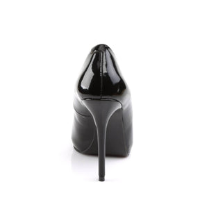 AMUSE-20 Black Court High Heel