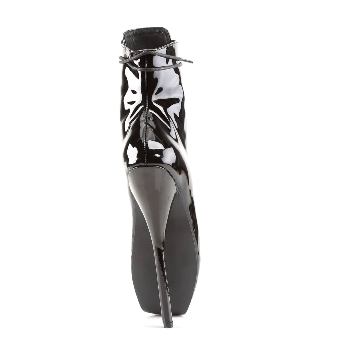 BALLET-1020 Black Patent Fetish Ballet Boots