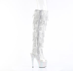 BEJEWELED-3019C-RSF Fringe Over-The-Knee Boot