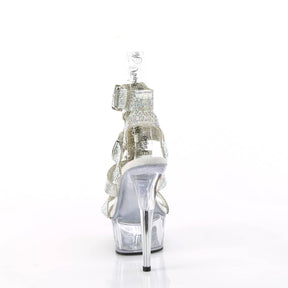 DELIGHT-656RS Gladiator Glitter High Heels