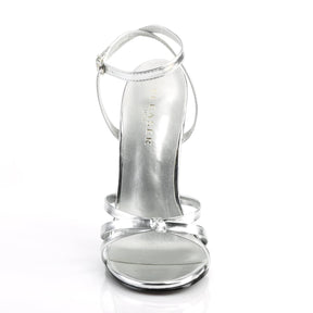 DOMINA-108 Silver 6 Inch Heel Sandals