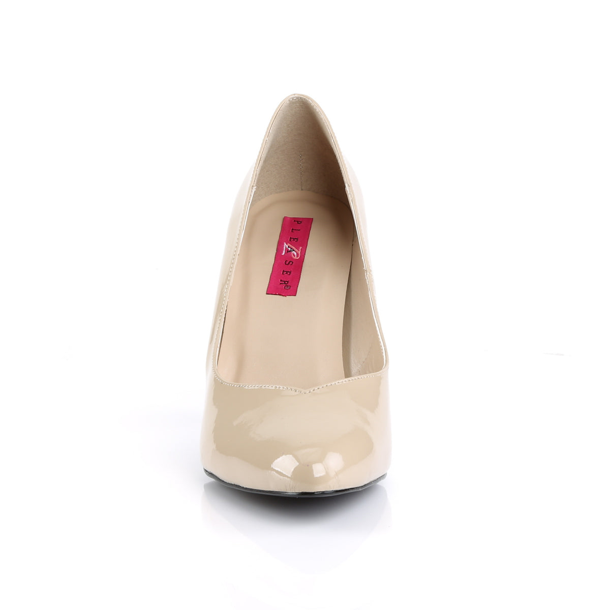 DREAM-420 Black Patent Court High Heel Nude Multi view 5