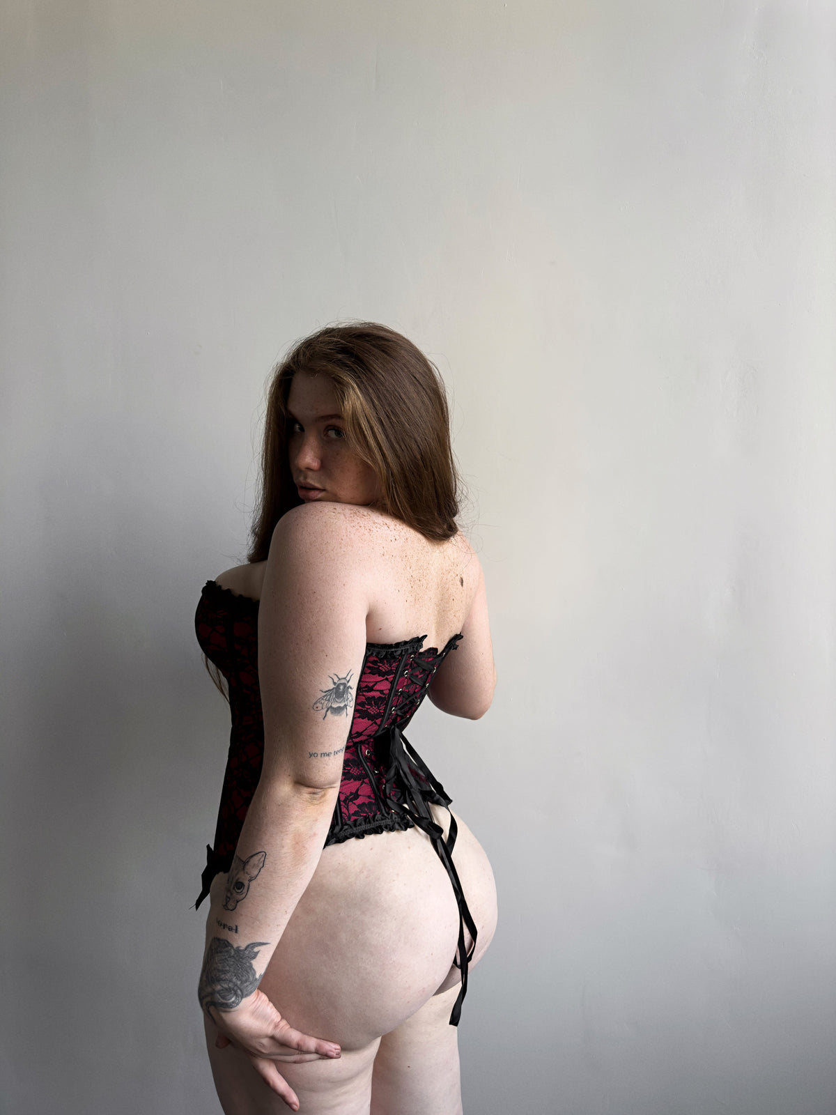 EMPRESS Corset Set - Black
