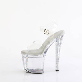 ENCHANT-708AQUA-04 Ankle Strap Sandal