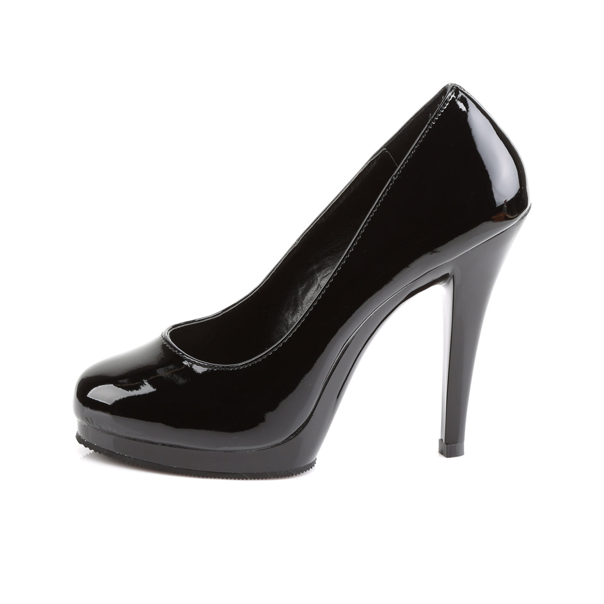FLAIR-480 Black Patent Pump High Heel Black Multi view 4