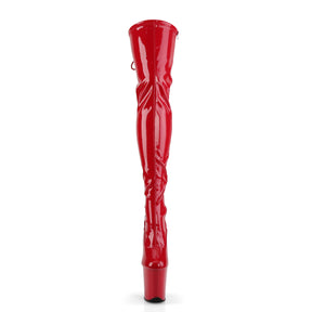 FLAMINGO-3063 Thigh High Boots Red Multi view 5