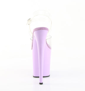 FLAMINGO-808 Lavender Platform Sandals
