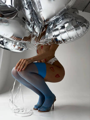 GLAM Stockings - Blue