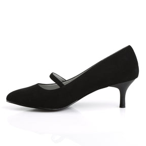 KITTEN-03 Nude Mary Jane Heel Black Multi view 4