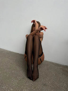 Lace Stockings - Pink
