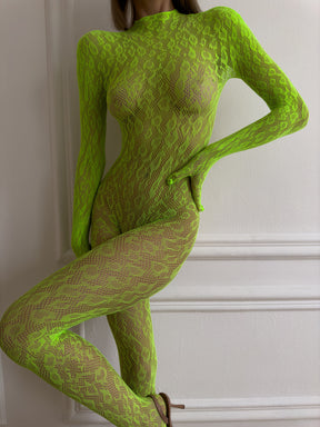 LIBIDO Bodystocking - Neon