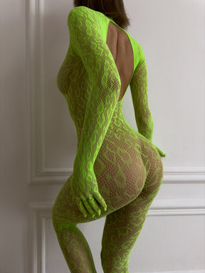 LIBIDO Bodystocking - Neon