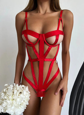 GASP Playsuit - Red