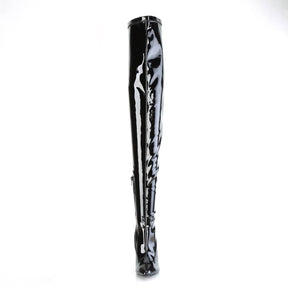 SEDUCE-4000SLT Lace Back Stretch Crotch Boot