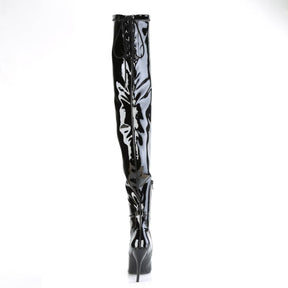 SEDUCE-4000SLT Lace Back Stretch Crotch Boot