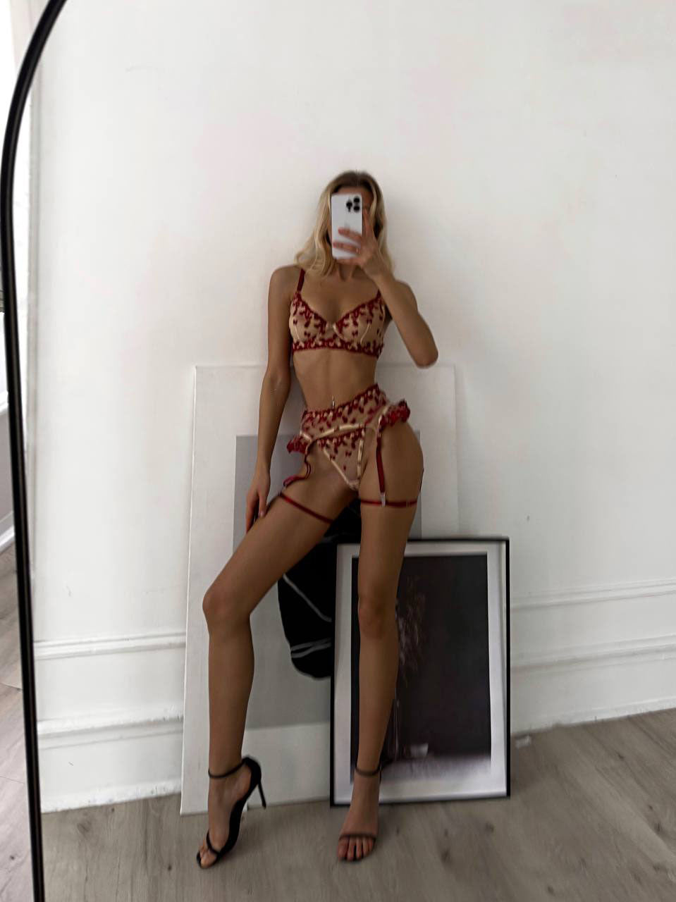 SWEETHEART 3 Piece Lingerie Set