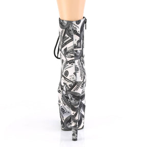 ADORE-1020DP Black Calf High Boots