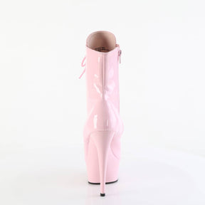 DELIGHT-1020 Pink Calf High Boots