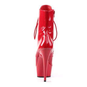 DELIGHT-1020 Red Calf High Boots