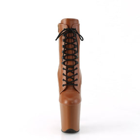 FLAMINGO-1020 Brown Calf High Boots