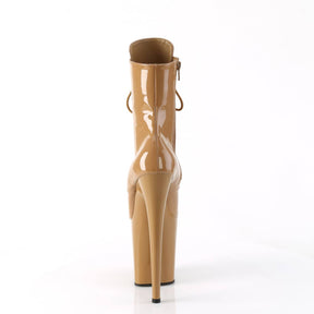FLAMINGO-1020 Nude Calf High Boots