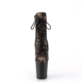 FLAMINGO-1020CM Brown & Black Calf High Boots