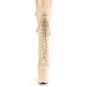 FLAMINGO-1050FS Nude Calf High Boots