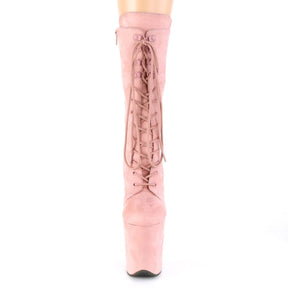 FLAMINGO-1050FS Pink Calf High Boots