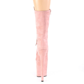 FLAMINGO-1050FS Pink Calf High Boots