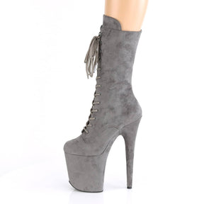 FLAMINGO-1050FS Grey Calf High Boots