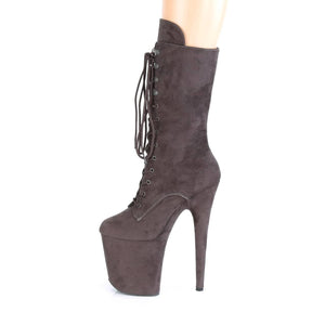 FLAMINGO-1050FS Grey Calf High Boots