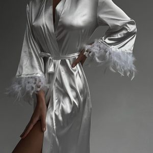 AFFECTION Luxurious Satin Robe