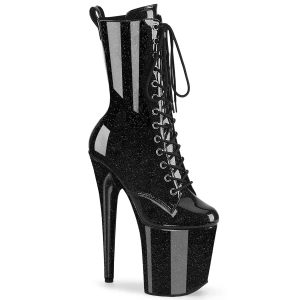 FLAMINGO-1040GP Black Calf High Boots